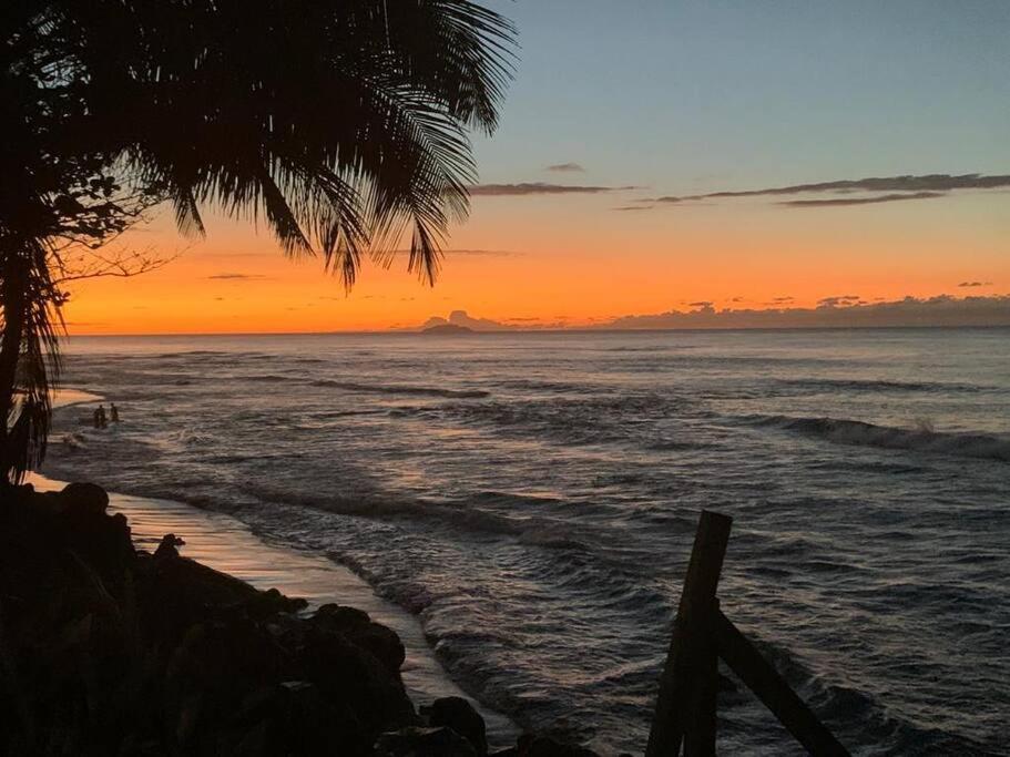 Villa Sea Beach Aguada Bagian luar foto